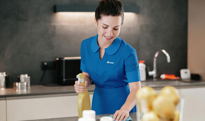 Professional full-time live-in maid